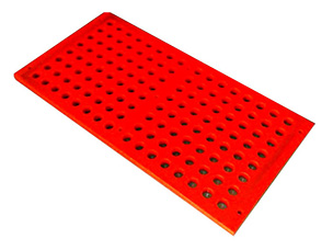 聚氨酯篩板，圓孔分級篩